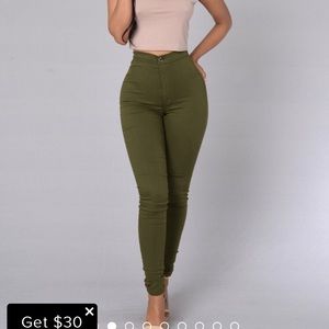 Super high waist skinny jeans